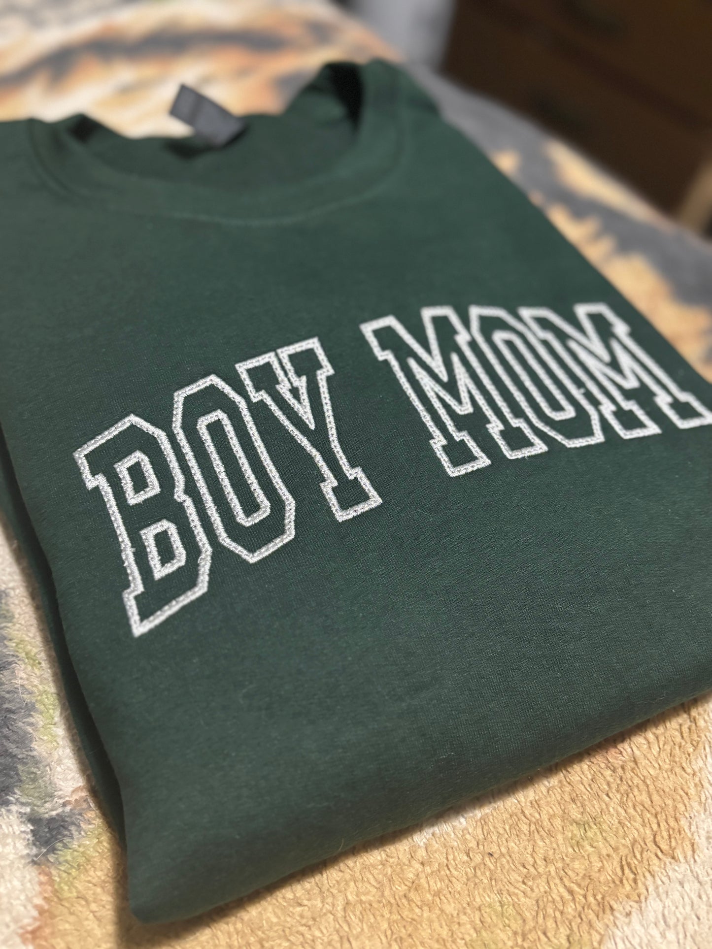 Boy Mom Custom Sweatshirt