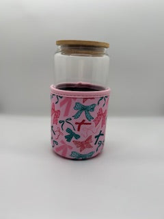 Bows Small Cup Coozies