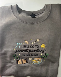Secret Garden Embroidered Sweatshirt