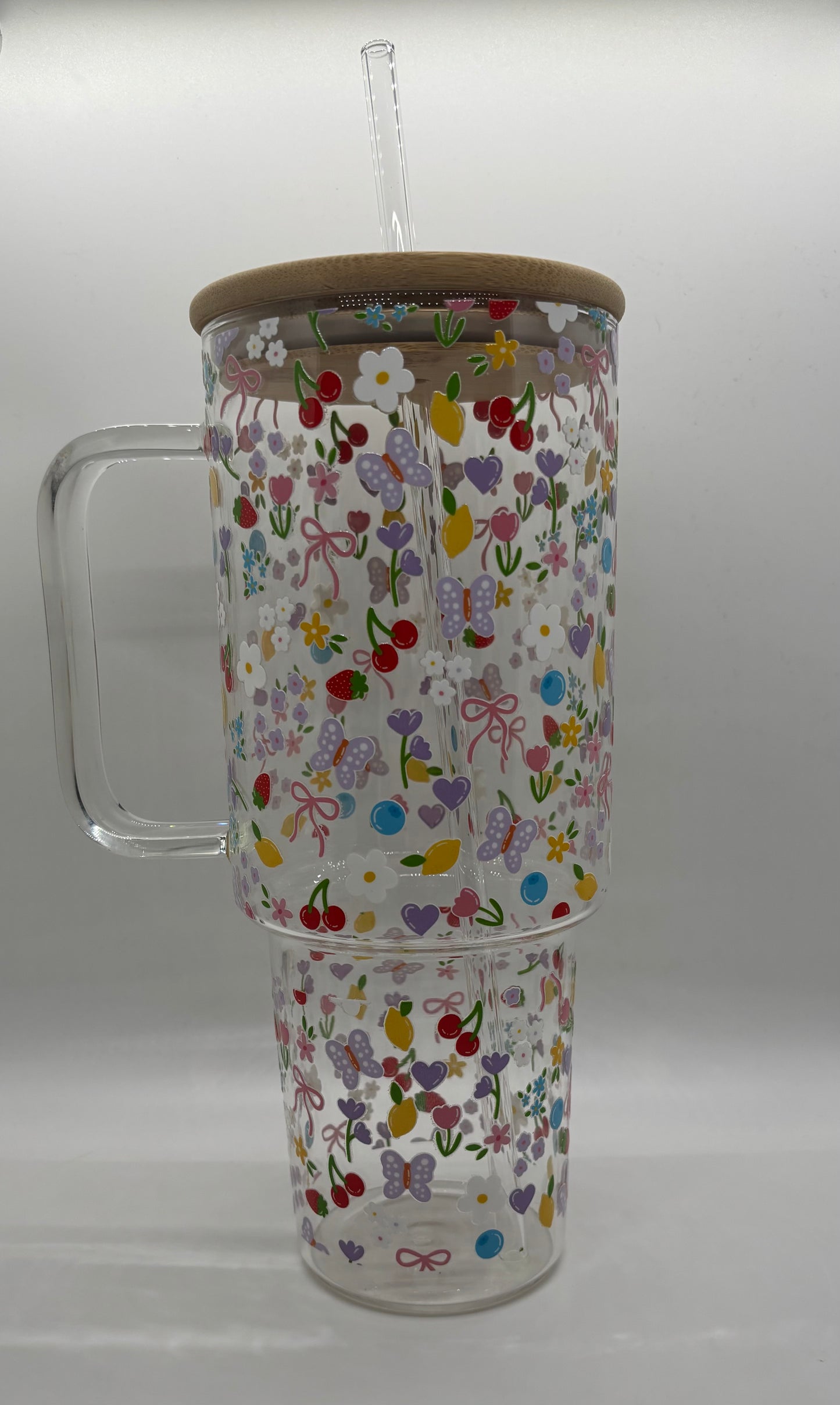 40oz Little Cute Things Glass Cup