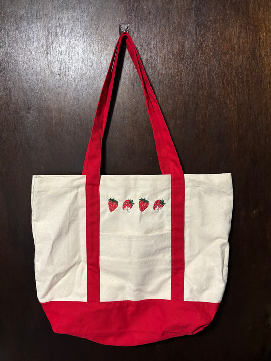 Strawberry Tote Bag
