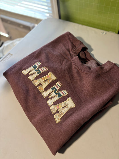 MAMA Custom Appliqué Sweatshirt