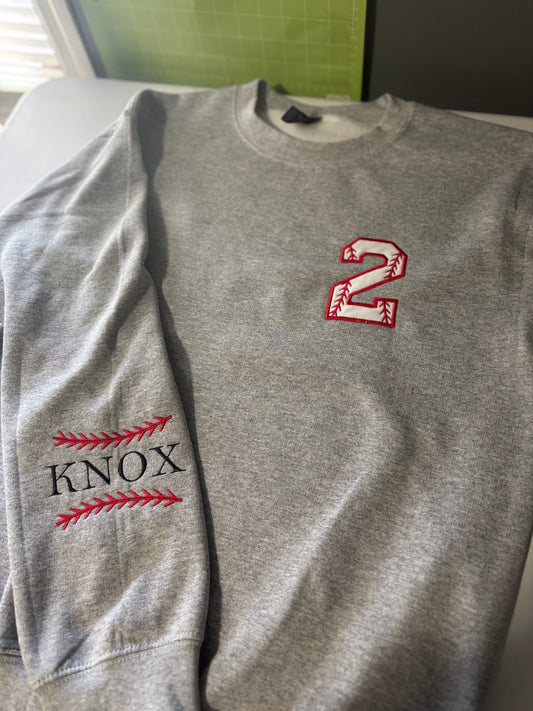 Custom Baseball Sweatshirt