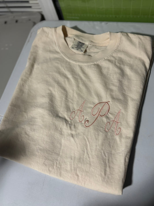 Custom Monogram T-Shirt