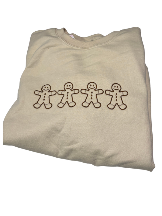 Minimal Gingerbread Men